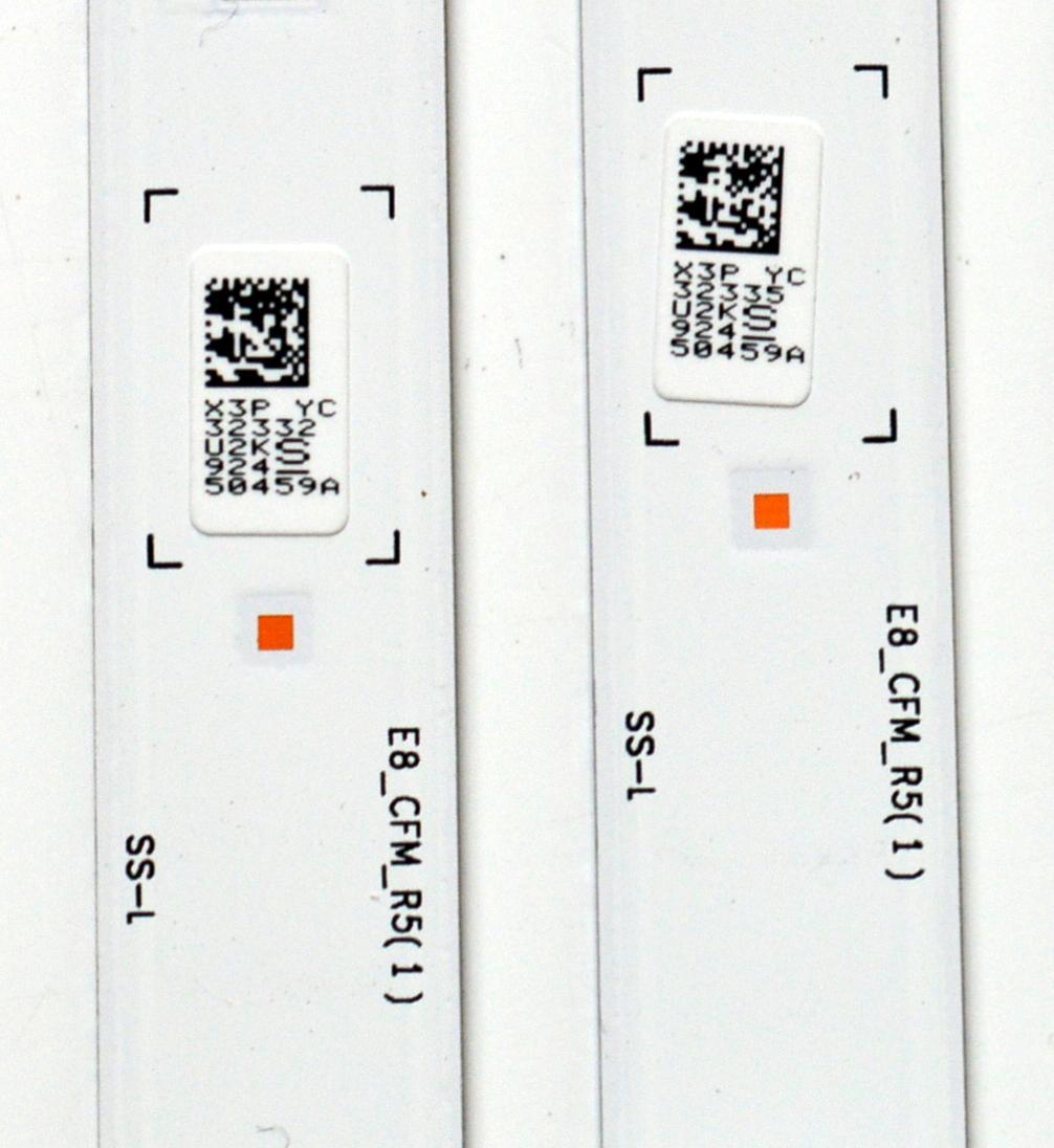 KIT DE LEDS ORIGINAL PARA TV SAMSUNG 8 PIEZAS / NUMERO DE PARTE  BN96-50458A / BN96-50459A / LM41-00874A / 910A / LM41-00873A / 909A / L1_TU7K / E8_CFM_R5(1) / 50458A / 50459A / PANEL CY-BT058HGCV6H / DISPLAY PT580GT03-1 VER.1.0 / MODELO UN58TU690TFXZA - Imagen 5