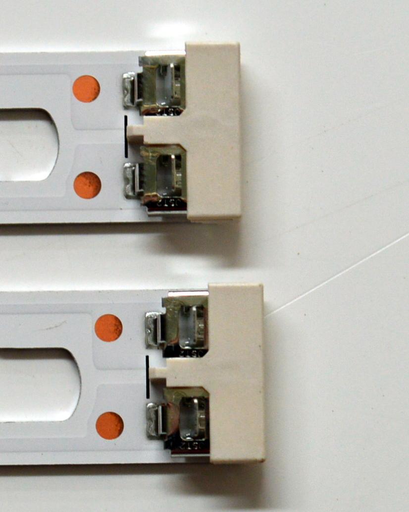 KIT DE LEDS ORIGINAL PARA TV SAMSUNG 4 PIEZAS / NUMERO DE PARTE BN96-58287A / BN96-58286A / JL.D550I1330-408AR-M_V18 / JL.D550I1330-408AL-M_V18 / 58287A / 58286A / PANEL CY-BD055HGXVDH / DISPLAY LC550EQC (SS)(A4) / MODELO UN55DU7200BXZA SF14 - Imagen 4