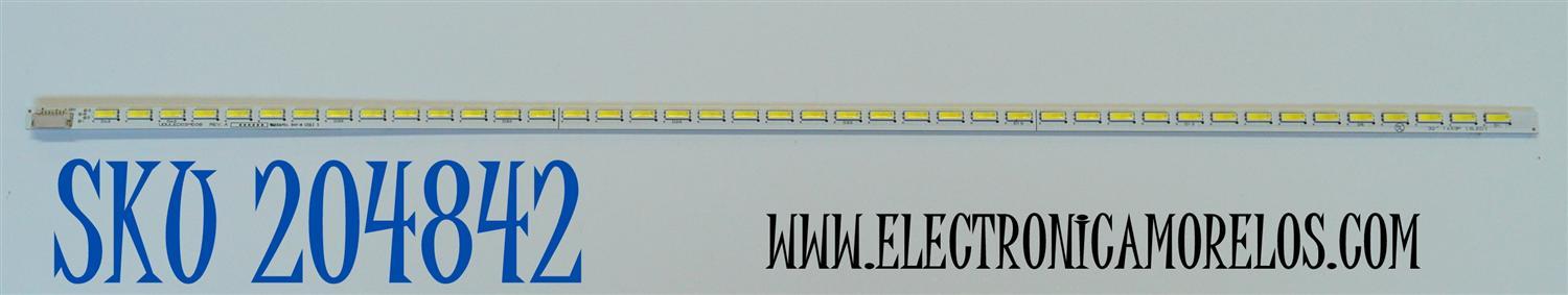 LED ORIGINAL PARA TV PHILIPS 1 PIEZA / NUMERO DE PARTE UDULED0SM008 / UDULED0SM008 REV.A / 32" 14S3P (SLED) / PANEL U24F1XH / MODELO 32PFL1904/F7