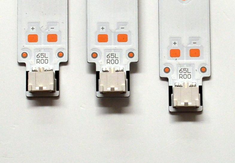 KIT DE LEDS ORIGINAL PARA TV SAMSUNG 6 PIEZAS / NUMERO DE PARTE BN96-58291A / BN96-58289A / 65RR00 / 65LR00 / 58291A / 58289A / PANEL CY-BD065HGSV2H / DISPLAY JR645R3HD1K / MODELO UN65DU7200BXZA / UN65DU7200BXZA UB01 - Imagen 5