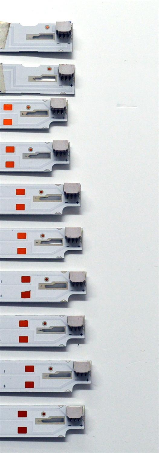 KIT DE LEDS ORIGINAL PARA TV HISENSE 10 PIEZAS / NUMERO DE PARTE 303KG650002 / 303KG65001 / KG65D6B-ZCAG-01 / KG65D6A-ZCAG-01 / K650WDF A4 / 4708-K65WDF-A4113N31 / 4708-K65WDF-A4113N21 / PANEL K650WDF / DISPLAY LC650EQQ (SM)(A3) / MODELO 65R6E4 - Imagen 2