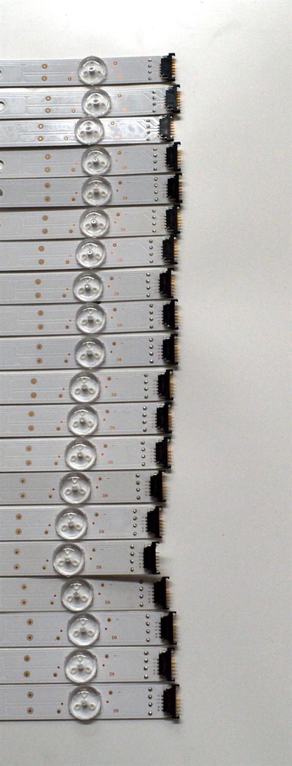 KIT DE LEDS ORIGINAL PARA TV SONY 20 PIEZAS / NUMERO DE PARTE SN85D2373 / SN85D2373 30X9(F) / PANEL YDCM085DCU11 / DISPLAY T850QVN03.K / MODELO XR-85X90CK / XR85X90CK - Imagen 3