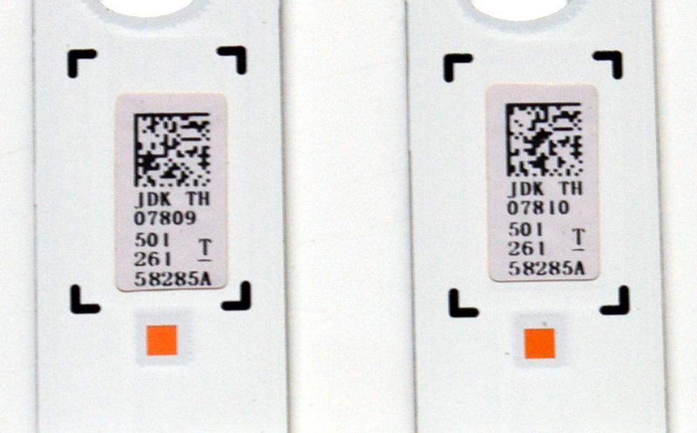 KIT DE LEDS ORIGINAL PARA TV SAMSUNG 4 PIEZAS / NUMERO DE PARTE BN96-58284A / BN96-58285A / DU7K_SVC500AN9-R / DU7K_SVC500AN9-L / TYPE_REV1.0_231102 / 58284A / 58285A / PANEL CY-BD050HGNV2H / DISPLAY V500DJ7-QE1 / BN96-52422A / MODELO UN50DU7200DXZA DC02 - Imagen 6