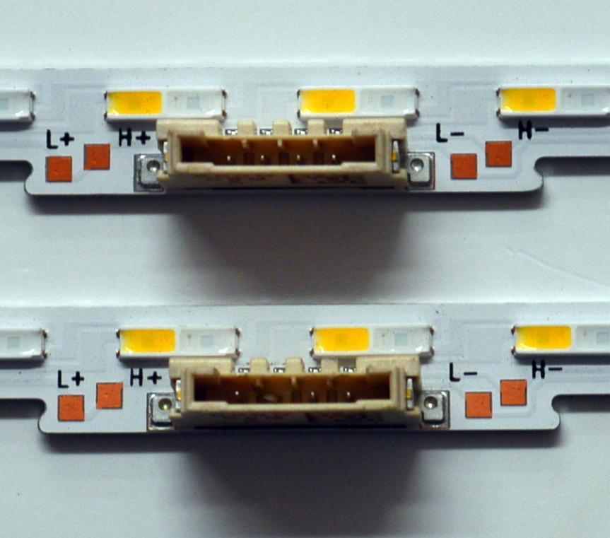 KIT DE LEDS ORIGINAL PARA TV SAMSUNG 2 PIEZAS / NUMERO DE PARTE JL.E650Y2720 / JL.E650Y2720-408BS-R8P-M-HF / HBH HBH-M1 94V-0 / E49346 HZ 2302 MLQ / MODELOS HG65Q60B / QE65Q67B / QN65Q60A / KQ65QB60A / QA65Q60B / QN65Q60C  - Imagen 2
