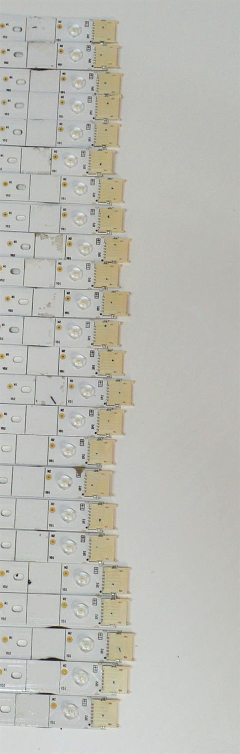 KIT DE LEDS ORIGINAL PARA TV HISENSE 24 PIEZAS / NUMERO DE PARTE LB650A2.0 / HD650H3U51-TZLZ / 2024050901 / LB650A2.0 / RSAG7.820.51169/ROH VER.A / 413136 / HE65 E9P / PANEL HD650H3U51-T0LZ / DISPLAY T650QVN07.H / MODELO 65U75N - Imagen 2