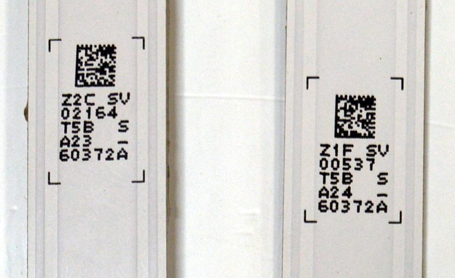 KIT DE LEDS ORIGINAL PARA TV SAMSUNG 2 PIEZAS / NUMERO DE PARTE BN96-60372A / LM41-01193A / LM41-01193A / C / L1_FU8K_D3 / CFM_S14(1) / 60372A / PANEL CY-BF043HGNV3H / DISPLAY V430DJ1-Q01 4E7 / BN96-59942A / MODELO UN43U8000FBXZA / UN43U8000FBXZA DB01 - Imagen 5