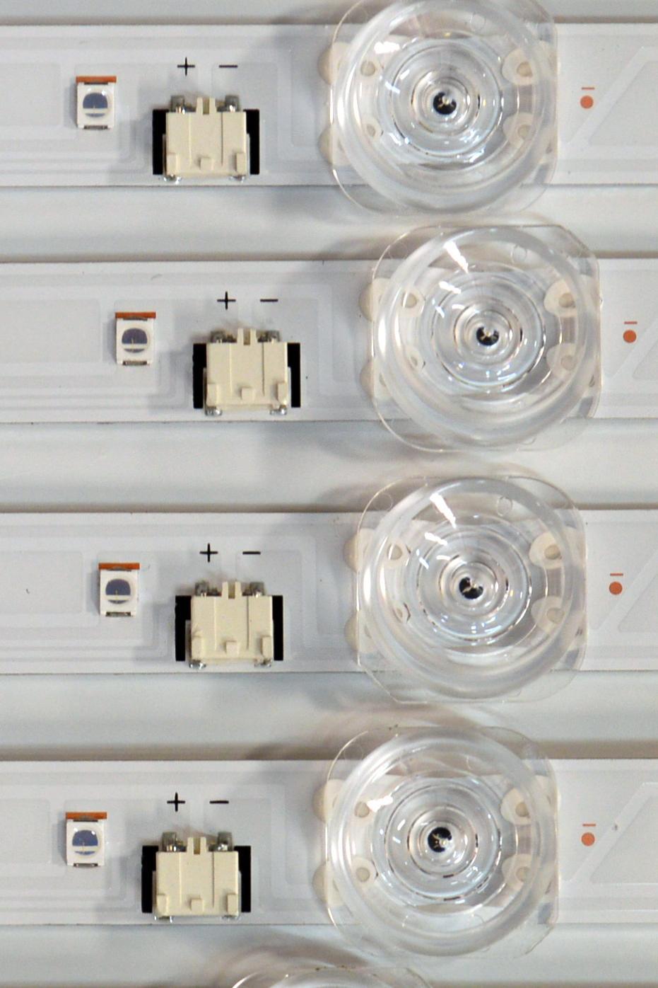 KIT DE LEDS ORIGINAL PARA TV SAMSUNG 8 PIEZAS / NUMERO DE PARTE BN96-60383A / BN96-60382A / JL.D850N1330-408CR-M_V10 5.0 / JL.D850N1330-408CL-M_V10 5.0 / 60383A / 60382A / HBH HBH-H1 /PANEL CY-BF085HGAV3H / DISPLAY T850QVN04.F / MODELO UN85U8000FBXZA AB01 - Imagen 6