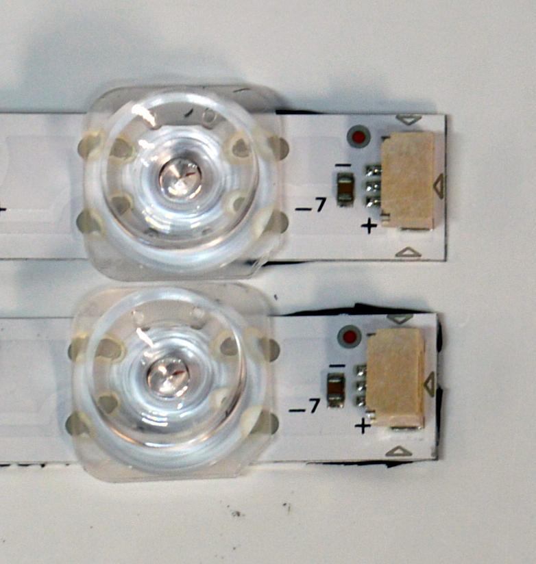 KIT DE LEDS ORIGINAL PARA TV TCL 4 PIEZAS / NUMERO DE PARTE 55HR330M07B5 V1 / 55HR332M12AH V0 / 55LJ / LL2AB09U1C / B0101-001545 / B0101-001544 / PANEL LVU550NDJL / DISPLAY ST5461D18-2 V2.1 / MODELO 55S571G / 55S551G - Imagen 7
