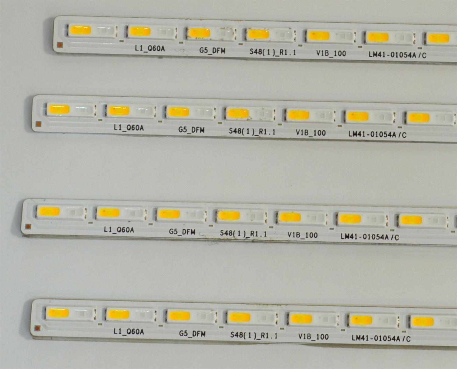 KIT DE LEDS ORIGINAL PARA TV SAMSUNG 4 PIEZAS / NUMERO DE PARTE LM41-01054A / L1_Q60A G5_DFM S48(1)_R1.1 V1B_100 / LM41-01054 / C  / PANEL CY-QC075FGHV7H / DISPLAY ST7461D04-1 V2.1 / MODELO QN75Q70CDFXZA / QN75Q70CDFXZA CD05 - Imagen 2