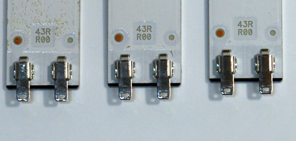 KIT DE LEDS ORIGINAL PARA TV SAMSUNG 6 PIEZAS / NUMERO DE PARTE BN96-50320A / BN96-50319A / 43RR00 / 43RL00 / 50320A / 50319A / MODELO UN43TU8000FXZA - Imagen 4