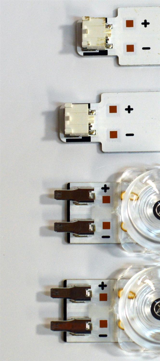 KIT DE LEDS ORIGINAL PARA TV SAMSUNG 4 PIEZAS / NUMERO DE PARTE BN96-58283A / BN96-58282A / DU7K_SVC430AP2_L / DU7K_SVC430AP2_R / TYPE_REV1.0_231102 / 58283A / 58282A / PANEL CY-BD043HGCV2H / DISPLAY PT430GT01-B VER.1.1 / MODELO UN43DU7200BXZA XB01 - Imagen 5