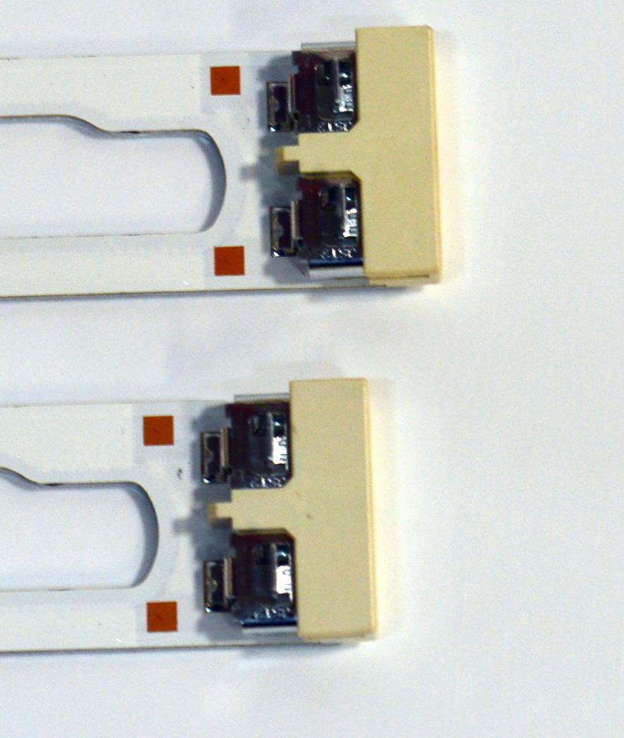 KIT DE LEDS ORIGINAL PARA TV SAMSUNG 4 PIEZAS / NUMERO DE PARTE BN96-58283A / BN96-58282A / DU7K_SVC430AP2_L / DU7K_SVC430AP2_R / TYPE_REV1.0_231102 / 58283A / 58282A / PANEL CY-BD043HGCV2H / DISPLAY PT430GT01-B VER.1.1 / MODELO UN43DU7200BXZA XB01 - Imagen 4