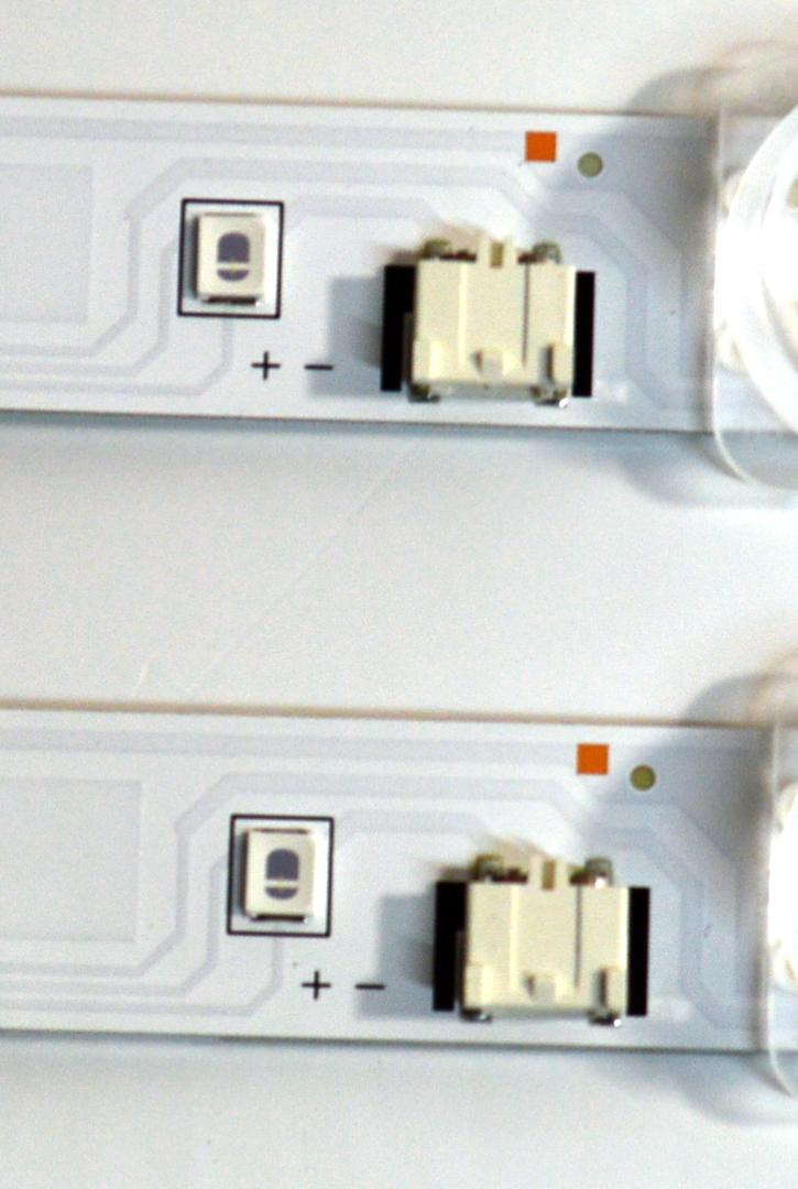 KIT DE LEDS ORIGINAL PARA TV SAMSUNG 2 PIEZAS / NUMERO DE PARTE BN96-60373A / LM41-01194A / L1_FU8K_E0 / CFM_S16(1) / R1.0_YB6_100_6Pi / 60373A / PANEL CY-BF050HGNV3H / DISPLAY V500DJ7-QE1 / BN96-59506A / MODELO UN50U8000FBXZA / UN50U8000FBXZA DB01 - Imagen 2