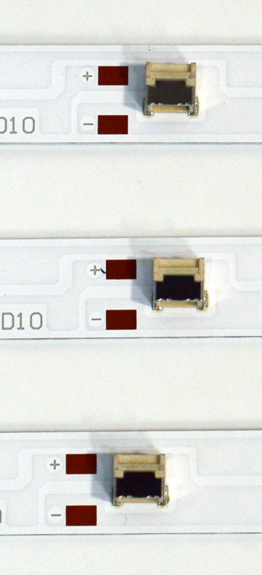 KIT DE LEDS ORIGINAL PARA TV VIZIO 3 PIEZAS / NUMERO DE PARTE GJVIZI0433X14VS33-1 / LB-GM3030-GJVIZI0433X14VS33-1-S / GJVIZIO433X14VS33-1 / 210BZ14D0A334BHC0X / PANEL TPT430WR-QVN03.U / DISPLAY T430QVN03.T / MODELO VQD43M-0801 / VQD43M-0801 LTPWV5JB - Imagen 4