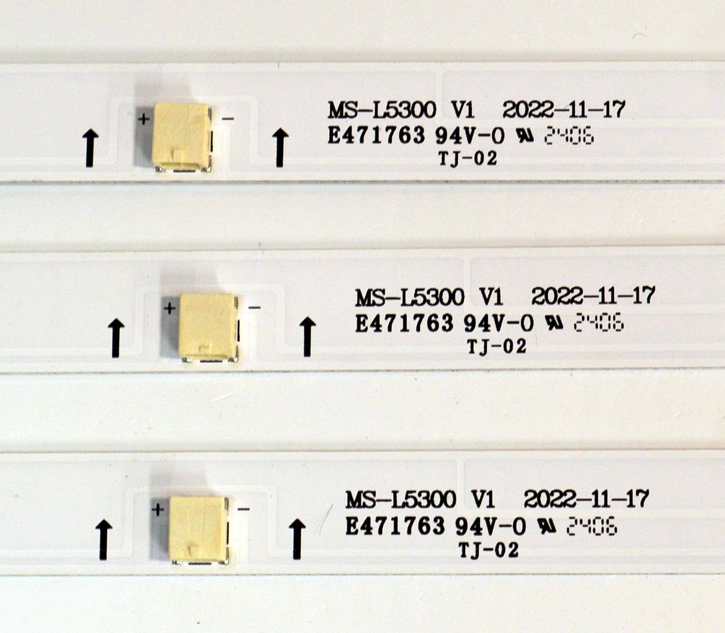 KIT DE LEDS ORIGINAL PARA TV WESTINGHOUSE 3 PIEZAS / NUMERO DE PARTE MS-L5300 / MS-L5300 V1 / M210 KB C J 6N / LB-C420-G6F-Z-7-12-W-N-2A / PANEL C420Y20-5C / DISPLAY JE415D3HA4L / MODELO WR42FX2210 - Imagen 3