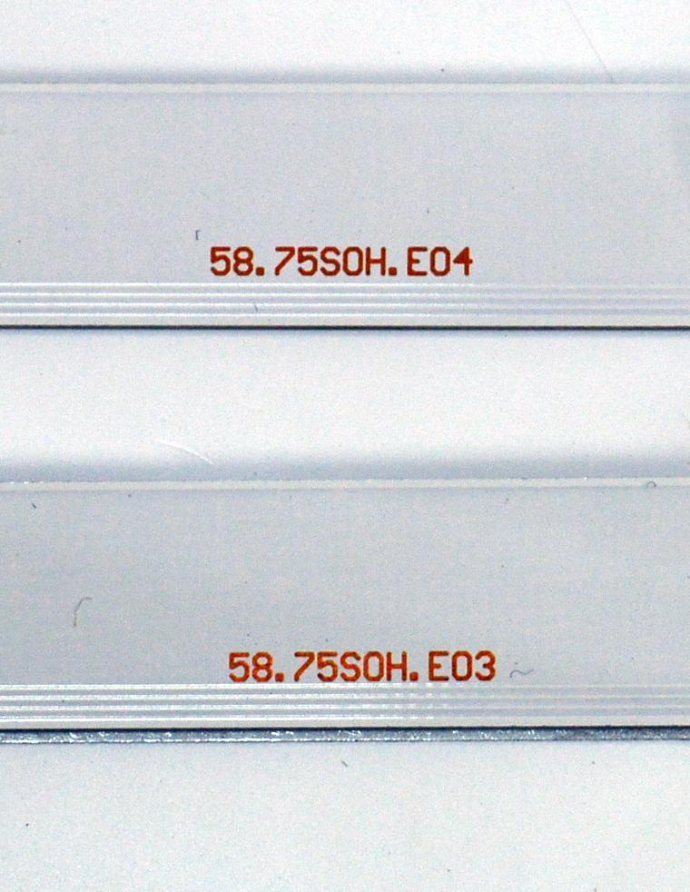 KIT DE LEDS ORIGINAL PARA TV VIZIO 24 PIEZAS / NUMERO DE PARTE SVA750A14 / SVA750A14_3535_12LED_REV03_R_161110 / SVA750A14_3535_12LED_REV03_L_161110 / 58.75S0H.E04 / 58.75S0H.E03 / PY64132B / PY64131B / MODELO M75-E1 / M75-E1 LTMAEMMU / V755-J04 - Imagen 2
