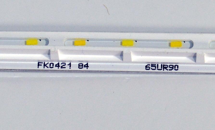 KIT DE LEDS ORIGINAL PARA TV LG 2 PIEZAS / NUMERO DE PARTE SSC_Y23_65UR90_CS0T_90LED / SSC_Y23_65UR90_CS0T_90LED_A BAR_REV01_230412 / SSC_Y23_65UR90_CS0T_90LED_B BAR_REV01_230412 / PANEL NC650EQG-VCMH1 / DISPLAY ST6451D06-2 / MODELO 65UA7500ZUA.BUSFLKR - Imagen 3