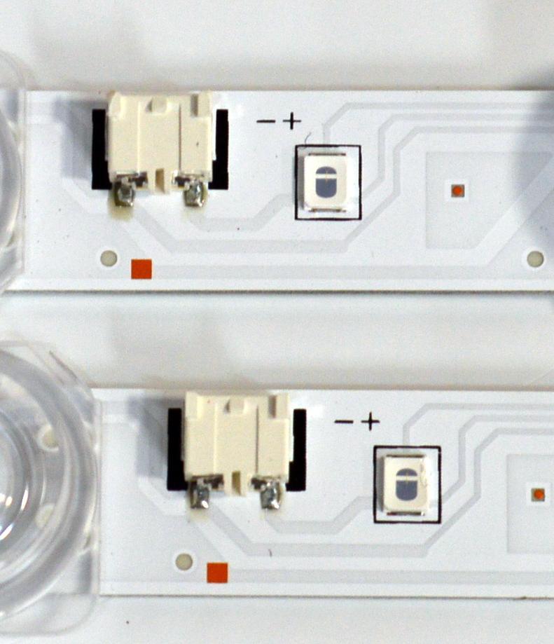 KIT DE LEDS ORIGINAL PARA TV SAMSUNG 4 PIEZAS / NUMERO DE PARTE BN96-60377A / BN96-60376A / LM41-01198A / LM41-01199A / L1_FU8K_F5 / CFM_R14(1) /R1.0_YBD_100_6Pi / L1_FU8K / L13(1)_R1.0 / 60377A / 60376A / PANEL CY-BF065HGSV7H / MODELO UN65U8000FDXZA - Imagen 3