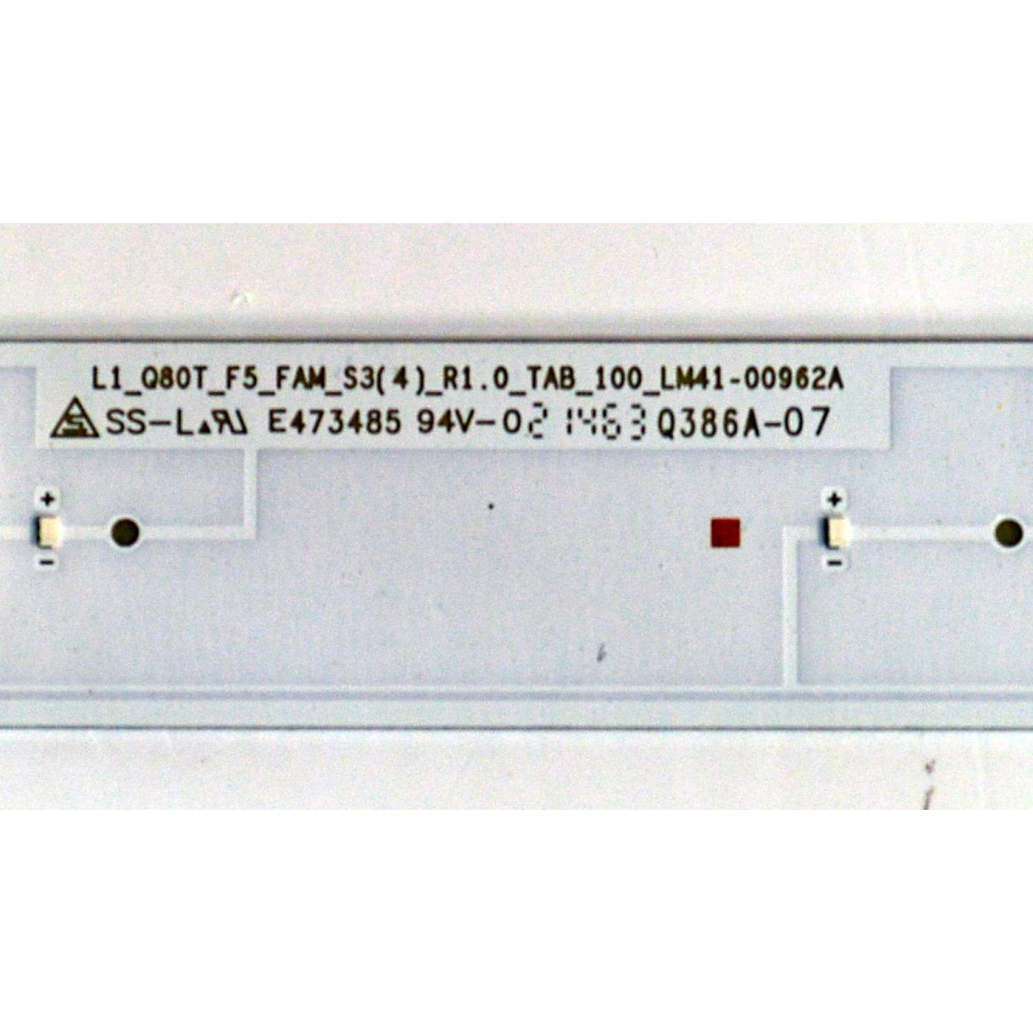 KIT DE LEDS ORIGINAL NUEVOS PARA TV SAMSUNG 24 PIEZAS / NUMERO DE PARTE BN96-50375A / LM41-00962A / L1_Q80T_F5_FAM_S3(4)_R1.0_TAB_100_LM41-00962A / 50375A / PANEL CY-TT065FMLV4H / MODELO QN65Q80TAFXZA / QN65Q8DTAFXZA - Imagen 2