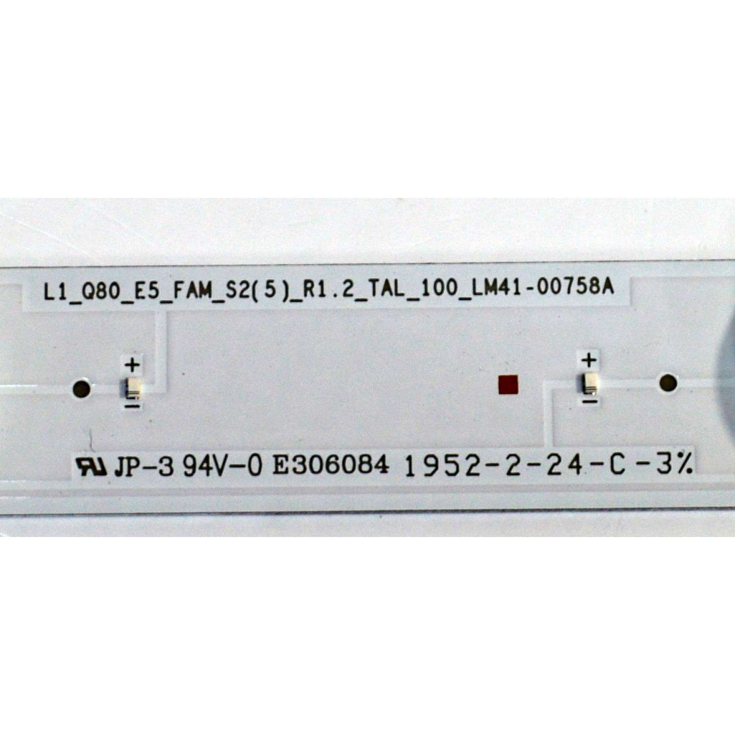 KIT DE LEDS ORIGINAL NUEVOS PARA TV SAMSUNG 20 PIEZAS / NUMERO DE PARTE BN96-48131A / LM41-00758A / L1_Q80_E5_FAM_S2(5)_R1.2_TAL_100_LM41-00758A / 48131A / PANEL CY-TR055FLLV2H / CY-TR055FLAV2H / MODELO QN55Q80RAFXZA / QN55Q80RAFXZA AA01 - Imagen 2