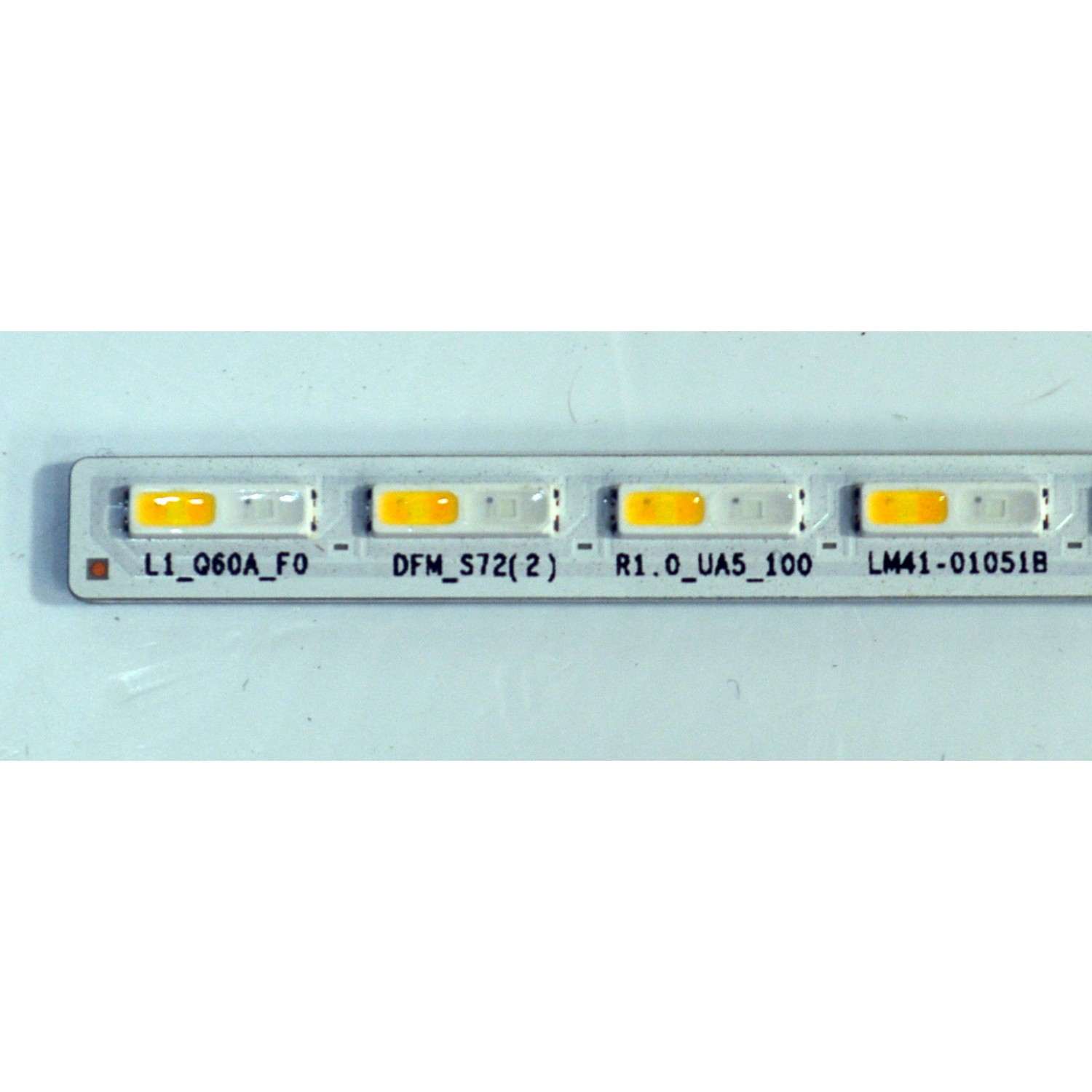 KIT DE LEDS ORIGINAL NUEVOS PARA TV SAMSUNG 2 PIEZAS / NUMERO DE PARTE BN96-52590A / LM41-01051B / L1_Q60A_F0 DFM_S72(2) R1.0_UA5_100 LM41-01051B / MODELO QN60Q6DAAFXZA / HG60Q60AANFXZA / QN60Q60AAFXZA / QN60Q60AAFXZA UA01 - Imagen 3
