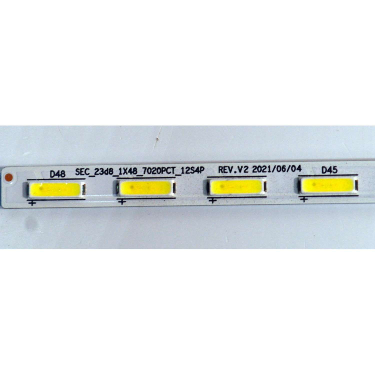 LED ORIGINAL NUEVO PARA MONITOR SAMSUNG 1 PIEZA / NUMERO DE PARTE BN96-51992A / SEC_23D8_1X48_7020PCT_12S4P REV.V2 / 51992A / PANEL CY-MT238BNCV3H / DISPLAY PN238CS01-1 VER.2.P / MODELO F24T350FHN / F24T350FHN XB05 - Imagen 2