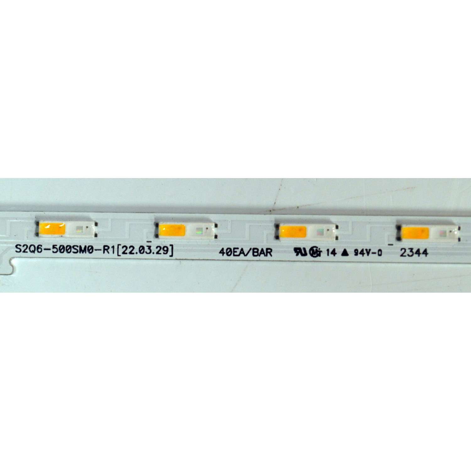 KIT DE LEDS ORIGINAL NUEVOS PARA TV SAMSUNG 2 PIEZAS / NUMERO DE PARTE S2Q6-500SM0-R1 / PANEL CY-QB050HHCV1H / MODELO QN50LS03BAFXZA / QN50LS03BAFXZA XA02 - Imagen 3