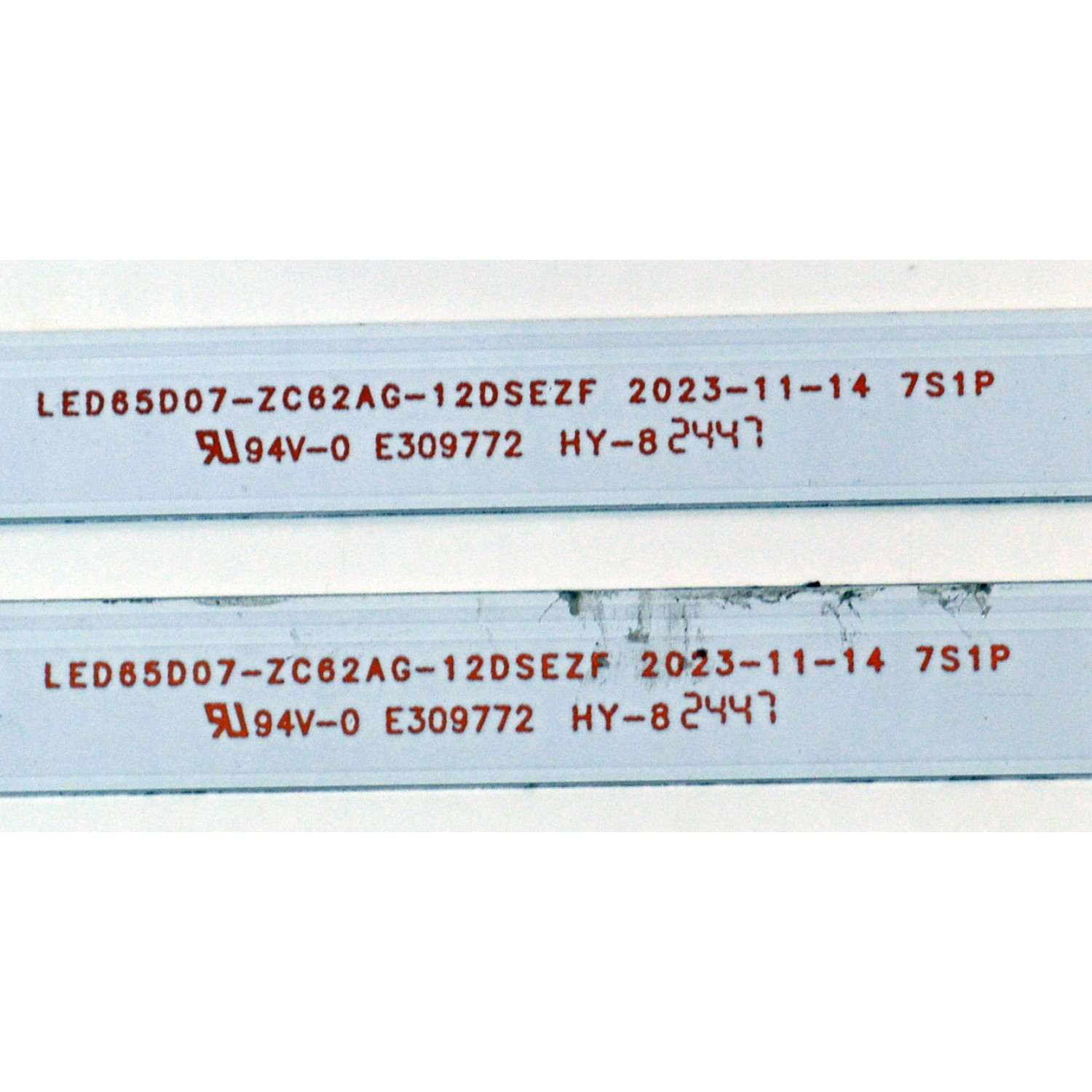 KIT DE LEDS ORIGINAL PARA TV VIZIO 8 PIEZAS / NUMERO DE PARTE 30365007055DSYN / LED65D07-ZC62AG-12DSEZF / 250205BL03 / SLB65092YN / DISPLAY HV650QUB-F71 / MODELO V4K65M-0810 / V4K65M-0810 LMV1V1MA / V4K65M-0810 LMV1V1MB - Imagen 2