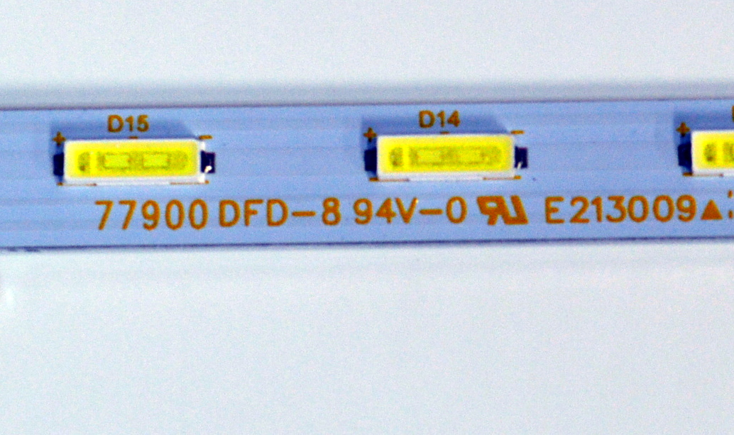 KIT DE LEDS ORIGINAL PARA TV SONY 2 PIEZAS / NUMERO DE PARTE LB43026 / LB43026 V0_00 / 77900 DFD-8 / PANEL YS7F430HNG01 / DISPLAY LC430EQY (SK)(A2) / MODELO KD-43X720E / KD43X720E - Imagen 3