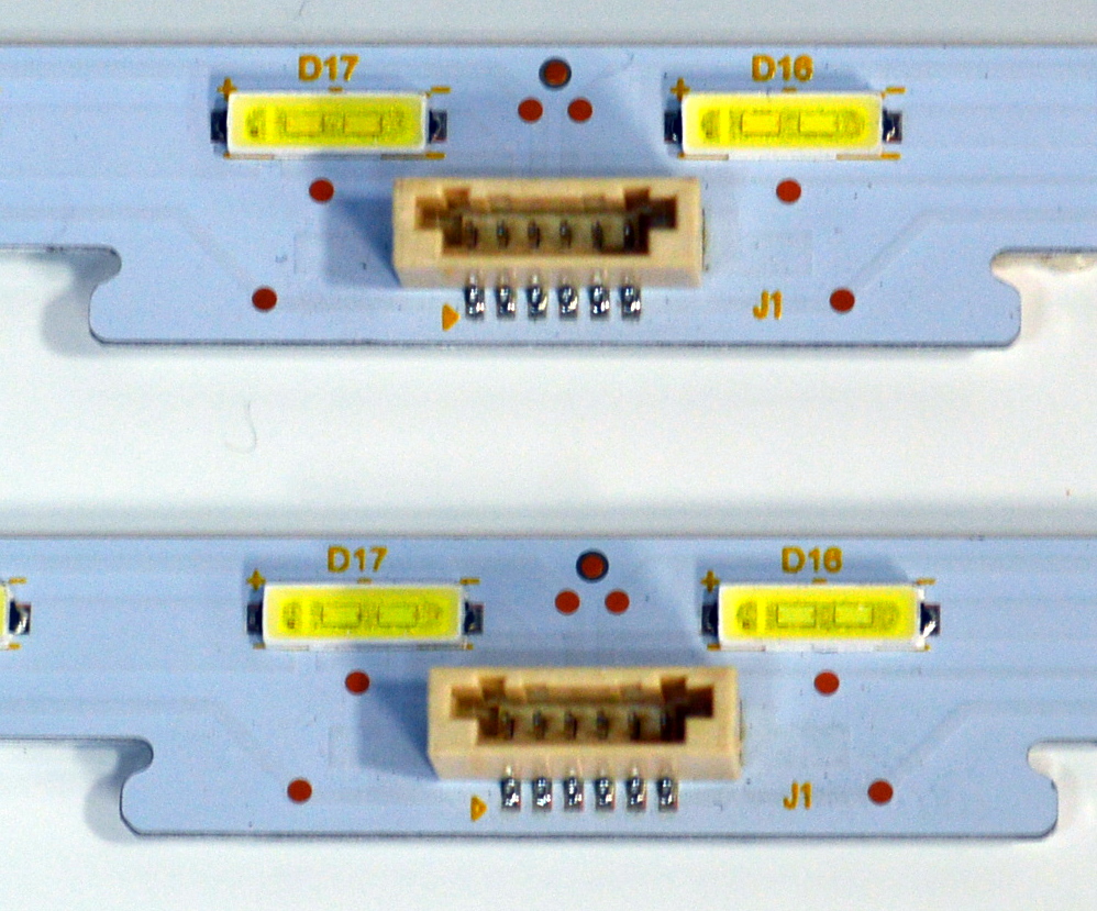 KIT DE LEDS ORIGINAL PARA TV SONY 2 PIEZAS / NUMERO DE PARTE LB43026 / LB43026 V0_00 / 77900 DFD-8 / PANEL YS7F430HNG01 / DISPLAY LC430EQY (SK)(A2) / MODELO KD-43X720E / KD43X720E - Imagen 4