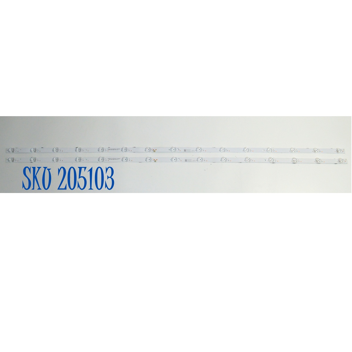 KIT DE LEDS ORIGINAL PARA TV HISENSE 2 PIEZAS / NUMERO DE PARTE HXLB24228 / HD550K1U62-T0L3+2024120401+LL-HXLB24228 / 250224LD / 1412262 / PANEL HD550K1U51-T0L3 / DISPLAY T550QVN10.0 / MODELO 55A5NV / 55A65NV