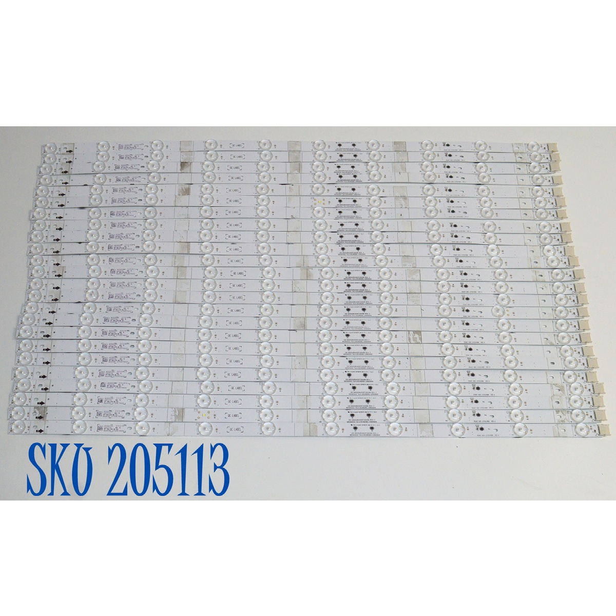 KIT DE LEDS ORIGINAL PARA TV HISENSE 24 PIEZAS / NUMERO DE PARTE SVH650AX9 / CRH-BXK65U6KA3030T102439U-REV1.2 / HD650H3U52-TALH/2023092801/SVH650AX9 / RSAG7.820.13755/ROH VER.A / PANEL HD650H3U52-T0LH / DISPLAY T650QVN07.5 / MODELO 65U6N / 65U6N 65U66LUA