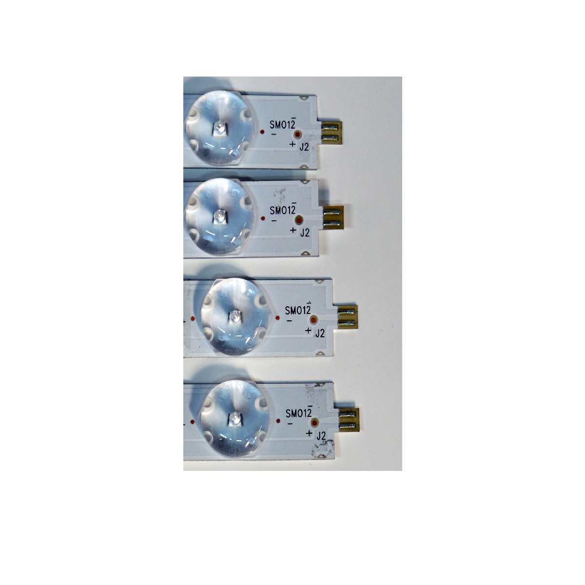 KIT DE LEDS ORIGINAL PARA TV JVC 4 PIEZAS / NUMERO DE PARTE 30355012009DG / LED55D12A-ZC62AG-14DG / 250211AD01 / 5500M045C / DISPLAY HF550QUB-F20 / MODELO SI55QRF - Imagen 2