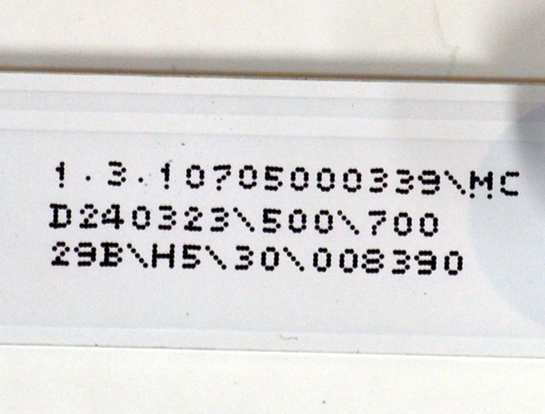 LED ORIGINAL PARA TV EVL 1 PIEZA / NUMERO DE PARTE JL.D500L1330-303AS-M / JL.D500L1330-303AS-M_V01 / 1.3.10705000339\MC / PANEL CV500U2-T01 / DISPLAY CV500U2-T01 REV:02 / MODELO 50EVLS4 - Imagen 3