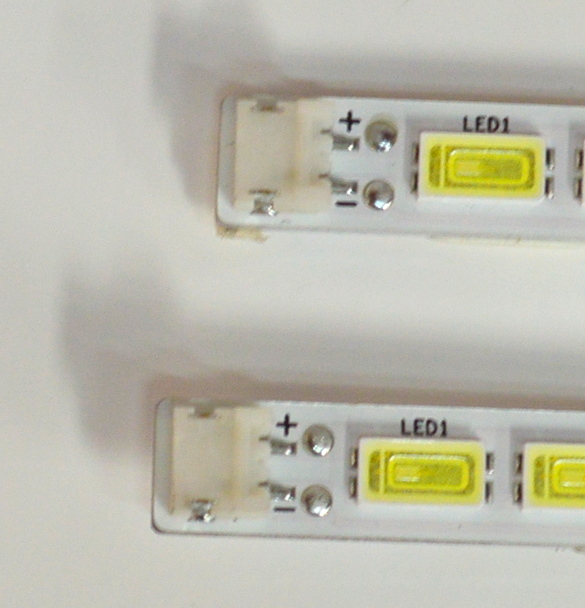 KIT DE LEDS ORIGINAL PARA TV HISENSE 2 PIEZAS / NUMERO DE PARTE STH420A38 / STH420A38_REV1.0_62_110518 / PANEL HE420FF-B57 / DISPLAY T420HW08.V9 / MODELO F42K20E / F42K20E 42K26 - Imagen 2