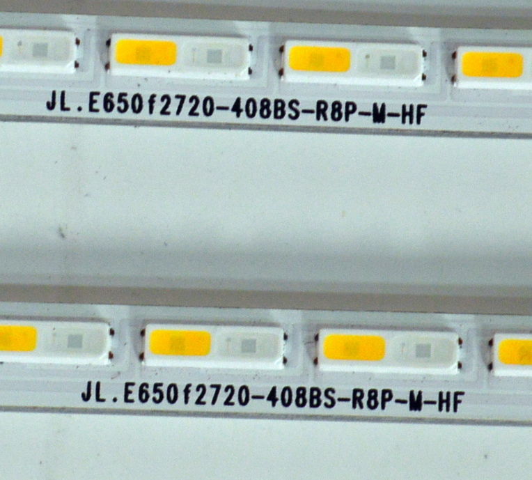 KIT DE LEDS ORIGINAL PARA TV SAMSUNG 2 PIEZAS / NUMERO DE PARTE JL.E650F2720 / JL.E650F2720-408BS-R8P-M-HF / PANEL CY-QF065RHAV1H / DISPLAY T650QVN08.V / MODELO QN65LS03FADXZA / QN65LS03FADXZA AA01 - Imagen 3