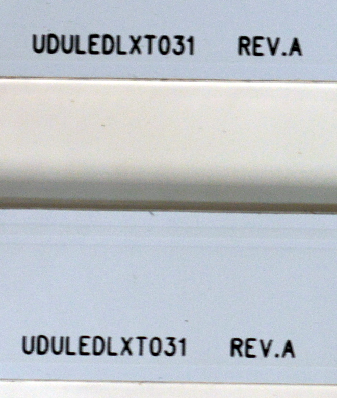KIT DE LEDS ORIGINAL PARA TV PHILIPS 6 PIEZAS / NUMERO DE PARTE LB65090 / LB65090 V0_01 / UDULEDLXT031 REV.A / DLXT031 / PANEL UCF84XT-G045 / DISPLAY HV650QUB-F9A / MODELO 65PFL4756/F7 - Imagen 3