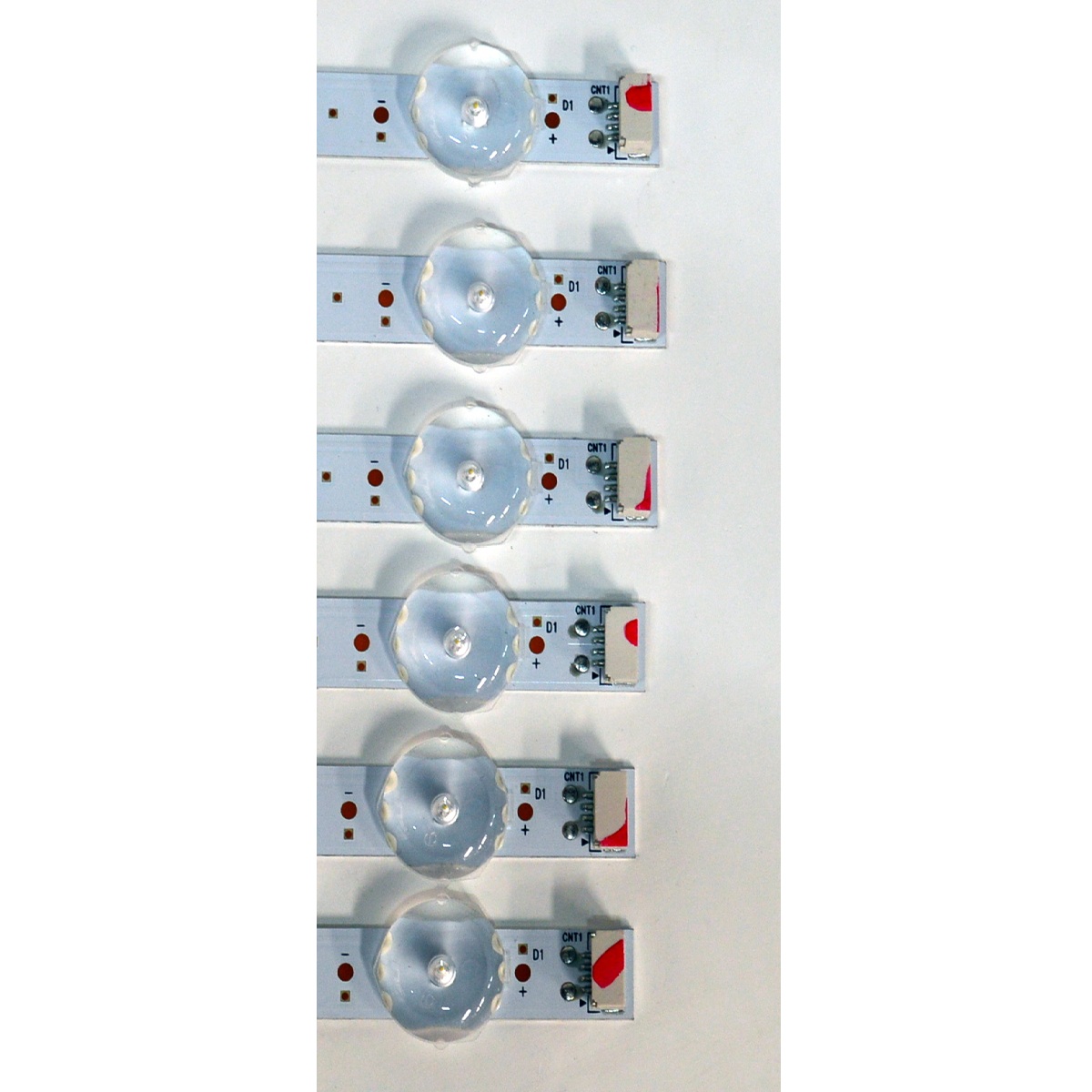 KIT DE LEDS ORIGINAL PARA TV PHILIPS 6 PIEZAS / NUMERO DE PARTE LB65090 / LB65090 V0_01 / UDULEDLXT031 REV.A / DLXT031 / PANEL UCF84XT-G045 / DISPLAY HV650QUB-F9A / MODELO 65PFL4756/F7 - Imagen 4