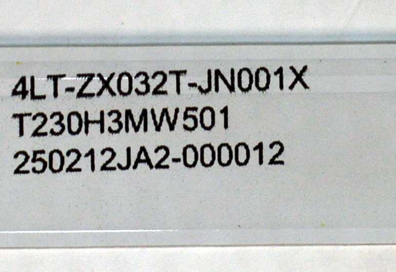 KIT DE LEDS ORIGINAL PARA TV / NUMERO DE PARTE JJ-0912-D32030601AM-S / 4LT-ZX032T-JN001X / T320H3MW501 / 250212JA2-000229 / MODELO 32" - Imagen 4