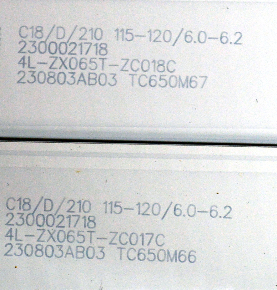 KIT DE LEDS ORIGINAL NUEVOS PARA TV / NUMERO DE PARTE TCL65D10A / TCL65D10B / TCL65D10A-ZC42AG-02DL / TCL65D10B-ZC42AG-02DL / 303TC650063D / 303TC650064D / 4L-ZX065T-ZC017C / 4LT-ZX65T-ZC018X / TC650M66 / TC650M61 / 2300021784 / 2300020973 / 230822AB03 / 230512BB09 / MODELO 65" - Imagen 4
