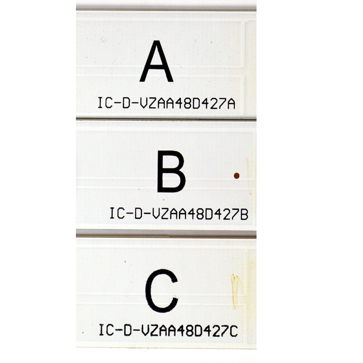 KIT DE LEDS ORIGINAL PARA TV SHARP 6 PIEZAS / NUMERO DE PARTE IC-D-VZAA48D427 / IC-D-VZAA48D427A / IC-D-VZAA48D427B / IC-D-VZAA48D427C / 098101022107 / 098101022108 / 098101022109 / PANEL LSC480HN05-B01 / MODELO LC-48LE653U - Imagen 4