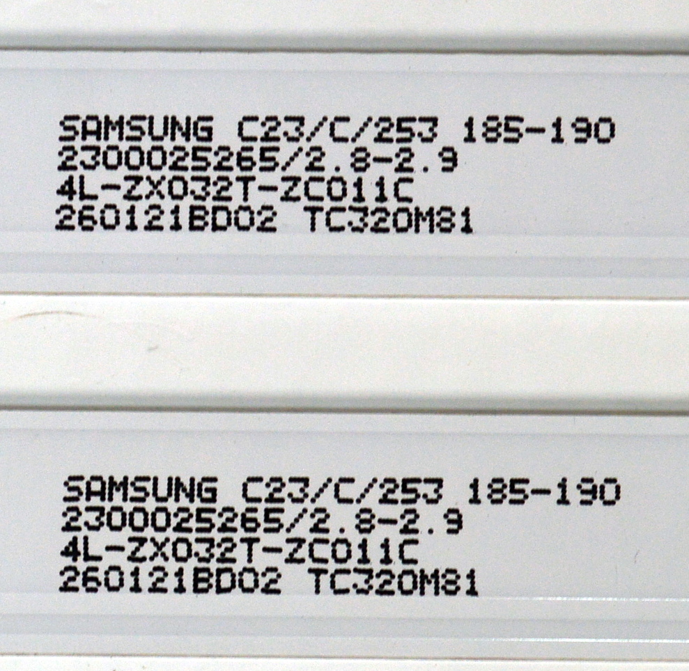 KIT DE LEDS ORIGINAL NUEVOS PARA TV PHILIPS 2 PIEZAS / NUMERO DE PARTE 303TC320074D / TCL32D06-ZC42AG-07D / 4L-ZX032T-ZC011C / TC320M81 / 2300025265 / 260121BD02 / MODELO 32PFL6573/F7 - Imagen 4