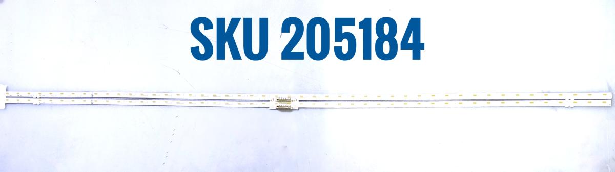 KIT DE LED ORIGINAL PARA TV SAMSUNG 2 TIRAS / NUMERO DE PARTE LM41-01099B / L1_Q60B_E5  / R1.0_V93_100 / E306084 / 2219-1-41-H1 / MODELO HG55Q60BANFXZA CA01, CA02 / QN55Q60BAFXZA CA01, CM09, FA07 / QN55Q60BDFXZA CA01 / QN55Q60CDFXZA CA02