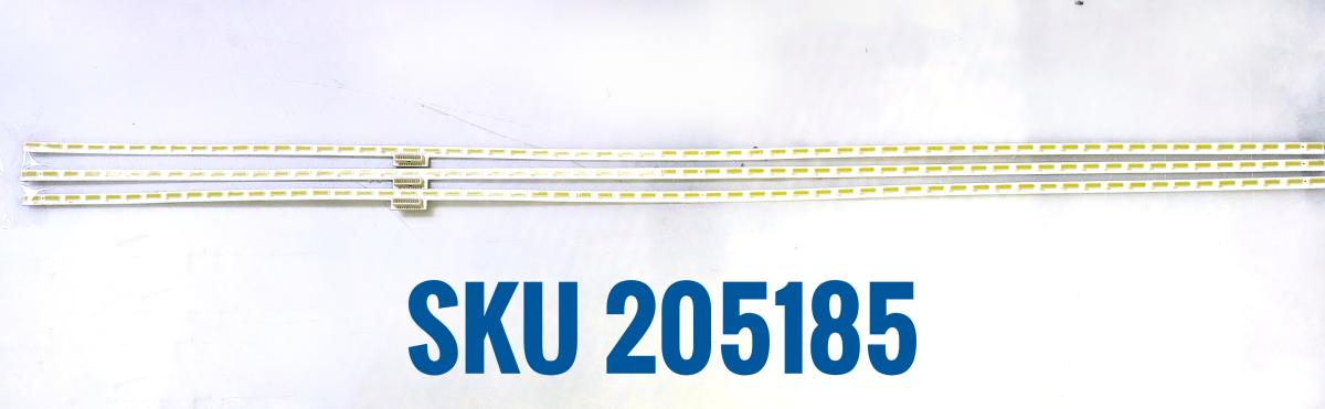 KIT DE LED ORIGINALES PARA TV SONY / NUMERO DE PARTE LB_7020_FOR / CN-75S08E01-221M5 / PANEL  S750QF58 V3 / LC750EQL (SJ)(A1) / MODELO XBR-75X850D