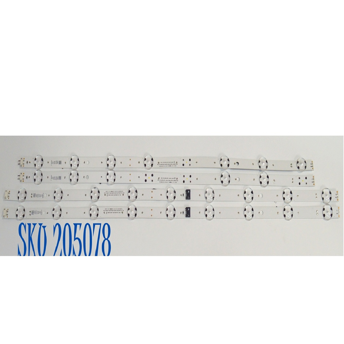 KIT DE LEDS ORIGINAL PARA TV LG 4 PIEZAS / NUMERO DE PARTE EAV65091901 / EAV65092001 / SSC_Y25_OD30_DRT_55UA75_BOE_S / SSC_Y25_OD30_DRT_55UA75_BOE_REV_240502_B BAR / PANEL NC550DQG-VHPH3 / DISPLAY PT550GT07-3 / MODELO 55UA8000PSB / 55UA8000PSB.BWMSLKR