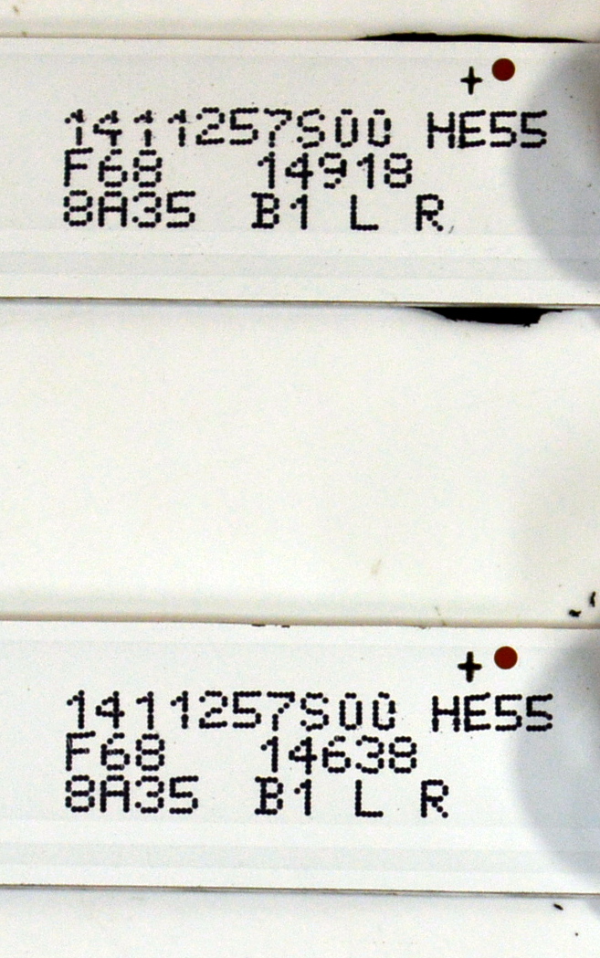KIT DE LEDS ORIGINAL PARA TV HISENSE 2 PIEZAS / NUMERO DE PARTE LB550AD / LB550AD V0 / HD550K1U71-T0L5-2024110601 / 1411257S00 / PANEL HD550K1U71-T0L5\ROH / DISPLAY HF550QUB-F21 REV.2.0 / MODELO 55QD65QV / 55QD6QV - Imagen 4