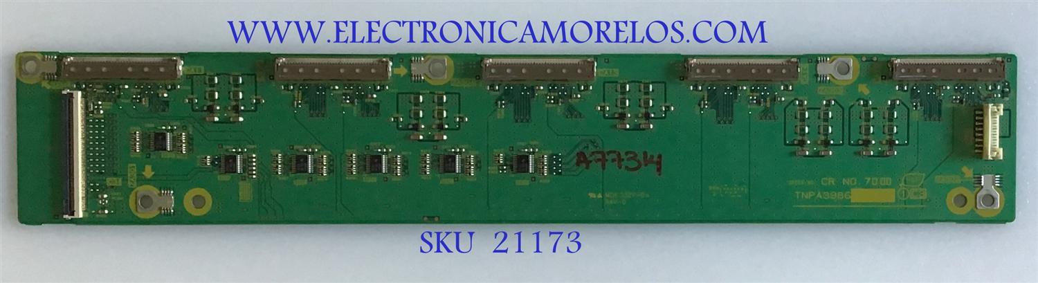 SCAN BUFFER PANASONIC / TXNC31ETTJ / MDK-332V-0 / TNPA3986 / PANEL MC127F19F9 / MODELOS TH50PZ2700U / TH-50PE700U / TH-50PF10UK / TH-50PZ750U