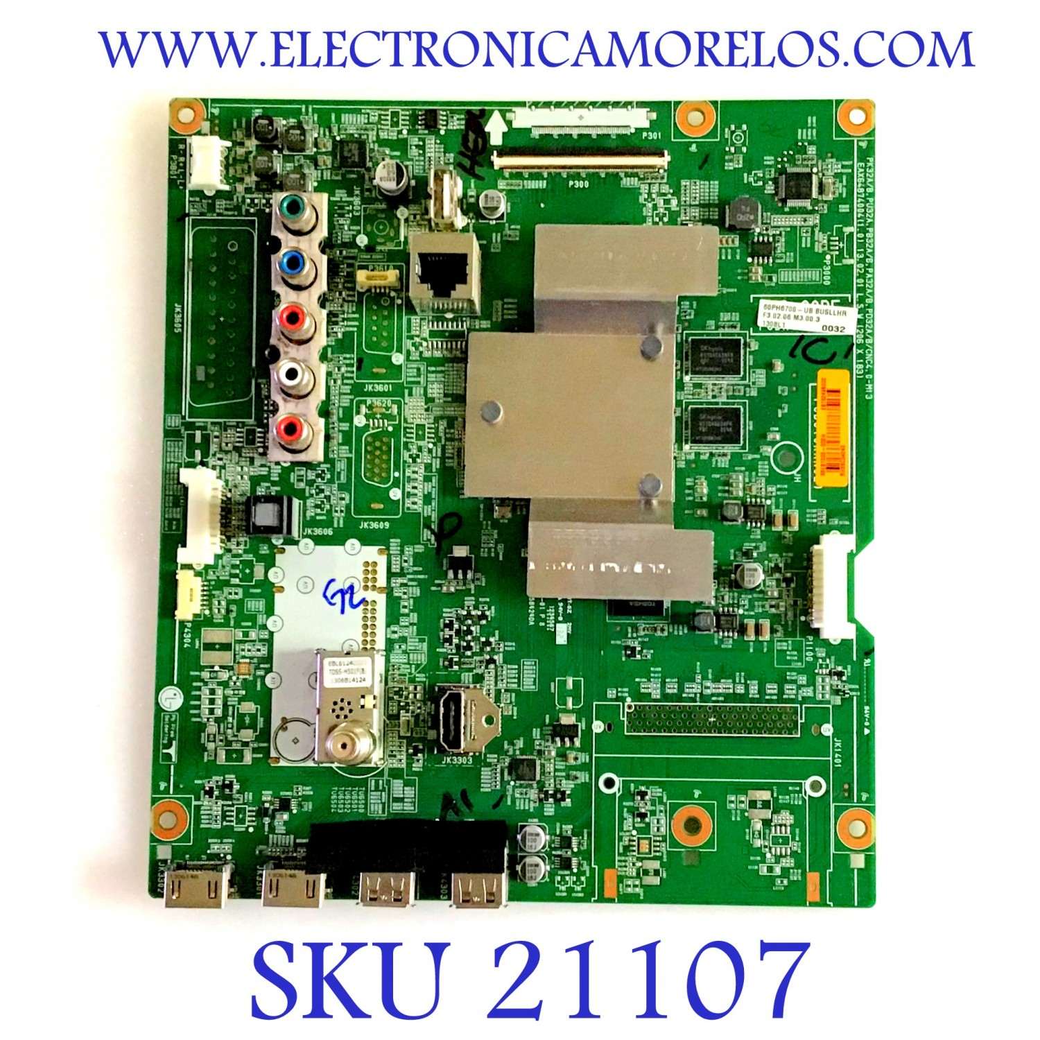 MAIN LG / EBT62495002 / EAX64874004(1.0) / MODELO 60PH6700-UB BUSLLHR