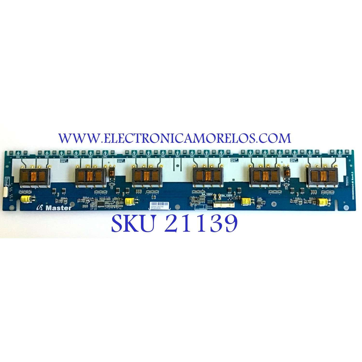 BACKLIGHT INVERTER TOSHIBA / LJ97-01204A / INV46N24B(M) / SSI460HA24-M / MODELO 46LX177 