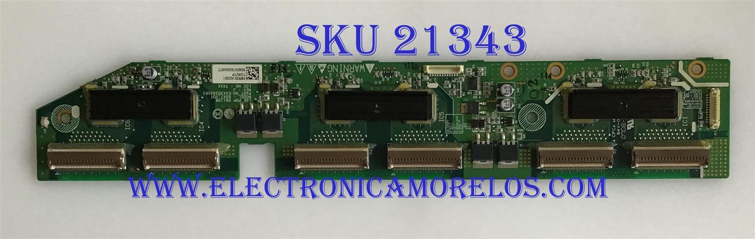 BUFFER LG / EBR30162301 / EAX35342101 / PANEL PDP60X70000 / MODELOS 60PB4DT-UB AUSLLJR / 60PC1D-UE AUSLLJR / 60PM4M-WA / 60PB4DA-UA AUSLLJR / 60XP10 / P606Y2